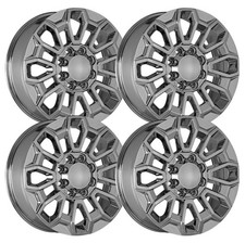 (Set-4) Replica Oe Concept 21-23 Gmc 22X8.5 8x6.5/8x165.1 Chrome 15mm Wheels 22 picture
