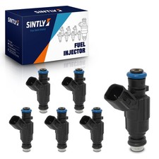 SINTLY 6x Fuel Injectors for Cadillac CTS SRX 04-06 STS Buick LaCrosse Allure picture