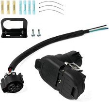 7 Way & 4 Flat Trailer Tow Hitch Wiring Plug Receptacle & USCAR Connector picture