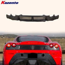 Rear Bumper Garnish Replacement For Ferrari F430 05-09 KZ Style Carbon Fiber picture