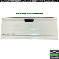 New T/O Chevy Silverado 2500/3500 Tailgate Manual or Electronic w/camera 20-24 picture