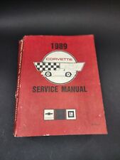 1989 Chevrolet Corvette Service Manual & Electrical Supplement (Chassis & Body) picture