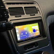 ZSPEC LHD Double-Din Radio Bezel Face-Plate for Nissan Z32 300zx, Bezel-ONLY picture