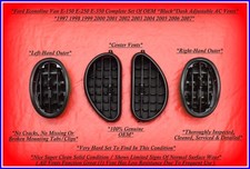 Ford Econoline Complete Dash AC Vent Set OEM 1997–2007 picture