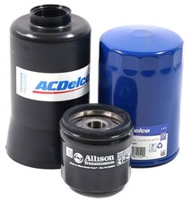 GM ACDelco Fuel Oil & Transmission Filter Service Kit 2001-2016 Duramax Diesel picture