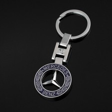 Metal Keychain Key Ring Double-Sided Colored Creative Auto Key Holder Gifts picture