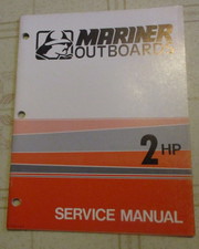 1975 Mariner 2 HP 2 stroke Outboard Service Repair Manual Original picture