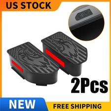 2Pcs Stake Pocket Hole Cover Caps Plugs Custom Fit For Chevrolet Silverado 1500 picture