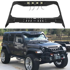 Steel Madmax Windshield Frame Cover Visor Cowl Fit 2018-2023 Jeep Wrangler JL picture