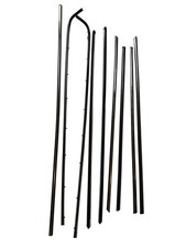 For Mercedes Benz W123 Sedan 4 Doors Mouldings Trim 9 PCS PLASTIC picture
