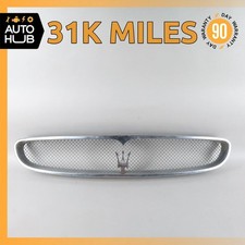 02-04 Maserati M138 4200 Coupe Spyder GT Radiator Grille Grill Chrome OEM 31k picture