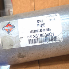 International Navistar Genuine Pipe, Exhaust Assy P/N 3519584C1 New, Old Stock. picture