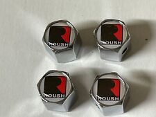 ROUSH PERFORMANCE FORD MUSTANG STAGE 1 2 3 427R CHROME VALVE STEM CAPS SET NEW picture