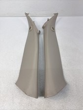 99-06 Cadillac Escalade Truck Pair of Front A-Pillar Trim OEM Beige picture