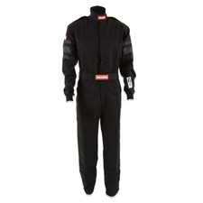 RaceQuip® 110005RQP 110 Series 1-Pc Driving Suit - SFI 3.2A/1 - Black - Large picture