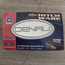 GMC Denali Billet Aluminum Hitch Cover 2