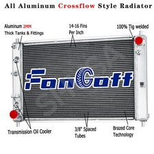 CU2139 4 Row Radiator For 1997-2004 Ford Mustang GT SVT Cobra 4.6L 5.4L V8 picture