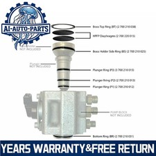 Pro HPFP Rebuilding Kit for BMW Phantom V12 N73 Bosch High Pressure Fuel Pump picture