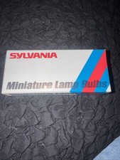 Sylvania 7361 Subminiature Light Bulbs 5V .06A T1.75 Bi-Pin Base G3.17 Bx/10 NOS picture