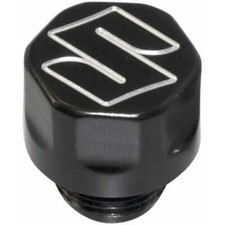 Black Oil Fill Filler Cap 1986 - 2025 Suzuki Motorcycles CNC Billet Aluminum USA picture