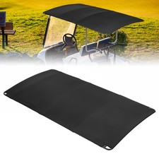 KEMIMOTO Golf Cart Roof Top Kit Tubular Sun Top Black 85 IN for EZ-GO RXV 2-Seat picture