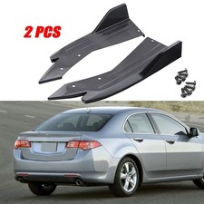 For Acura TSX 09-14 Carbon Fiber Look Rear Diffuser Bumper Splitter Spoiler Lip picture