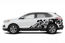 Decal Sticker Nightmare Skeleton Skull Graphics for Ford Edge Kuga 2015-Present picture