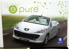 2007 Peugeot Pure 207 Concept Car Brochure Fuel Cell E Car Features Specs picture