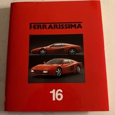 Ferrarissima 16 Ferrari 512 TR Book Complete W/ Original Pininfarina Blue Print  picture
