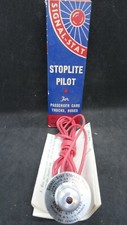 NOS 50s 60s SIGNAL STAT ACCESSORY ILLUMINATED STOPLITE PILOT SWITCH THRU DASH  picture