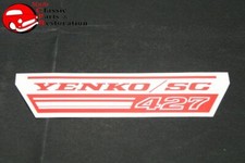 69 70 CAMARO, NOVA, CHEVELLE YENKO/SC 427 FAN SHROUD DECAL picture
