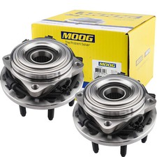 4WD MOOG 515081 Front Wheel Hub Bearings Set For Ford F250 F-350 SD 05-10 8Lugs picture