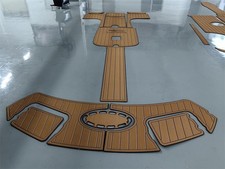 2008 Chaparral 255 SSI Swim Platform Cockpit Pad Boat EVA Teak Deck Floor Mat picture