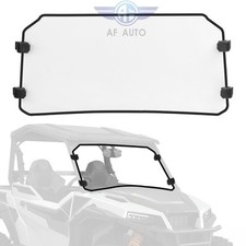 Front Scratch Resistant Flip Windshield For 2016- up Polaris General 1000 / 4 picture