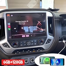 13.1'' Car Stereo Radio For Chevy Silverado GMC Sierra 2014-2018 GPS Navi 6+128G picture