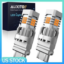 For Cadillac STS 2005-2011 2PCS 3157 LED Turn Signal Light Bulbs 3000K Amber picture