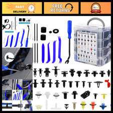 1365PCS Car Push Retainer Clips Kit - 44 Sizes Nylon Fasteners for Auto Body Rep picture