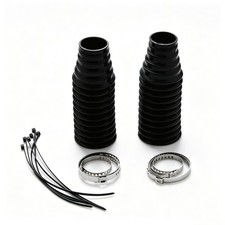 Universal Inner Tie Rod Boot Kit For Trucks SUVs Corrugated Design Tight Seal picture