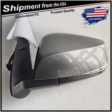 New Gray Left Side Mirror Heated Turn Signal Blind Spot For 2016-23 TACOMA 8Pins picture
