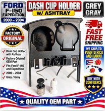 OEM ✅Ford F-150 Expedition Dash Cup Holder w/ Ashtray (2000–2004) – Grey – Gray✅ picture