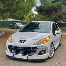 Front Bumper Lip Splitter 2 PCS – For Peugeot 207 2006-2014 – Flexible Spoiler picture
