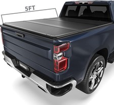 5ft Tri-Fold Hard Tonneau Cover For 2015- 2026 Chevy Colorado Canyon Truck Bed picture