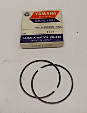 1978-1980 Yamaha YZ125 OEM 1.00 Oversize Piston Ring Set 3R3-11601-40 picture