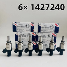 6X Bosch Fuel Injector 1427240 For BMW M54 320i 325i 325xi 525i X3 13537546244 picture