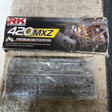 New RK Takasago Chain GB420MXZ Premium Motocross Racing Chain Gold 116 Link picture