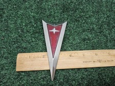 Pontiac Arrowhead Emblem Logo ~2.25” Wide Name Plate Nameplate Logo OEM GL2 picture
