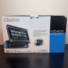 Clarion VZ401 (7” Touchscreen) DVD CD Bluetooth AM/FM USB Car Stereo Receiver picture