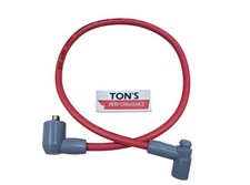 Replacement MSD Ignition HEI Distributor to Coil Blaster 2 8.5mm 90° Boots Red picture