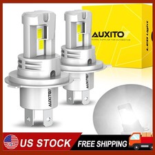 2/4/6x H4 Headlight Bulbs LED High Low Beam Conversion Kit 100W Extremely Bright picture