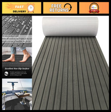 Non-Slip EVA Foam Boat Flooring Sheet - Self-Adhesive Faux Teak Mat for Marine U picture